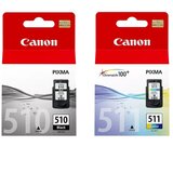 Canon PG-510 Bk + CL-511 3C ORIGINAL KOMPLET od 2 kertridža | ePonuda.com