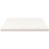  Ploča za stol bijela 60x60x2,5 cm masivna borovina četvrtasta | Eponuda.com