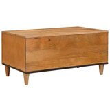 vidaXL Stolić za kavu Svjetlosmeđa 80 x 50 x 40 cm masivno drvo manga | shoptok.hr