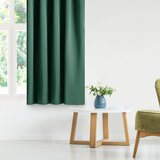 Restilo Tamno zelena zavjesa za djelomično zamračenje 140x175 cm Kierra – | shoptok.hr