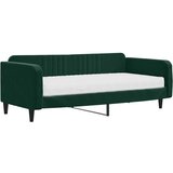  Dnevni krevet s madracem tamnozeleni 100 x 200 cm baršunasti | shoptok.hr
