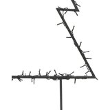  Božićno drvce sa šiljcima 115 LED 90 cm | shoptok.hr