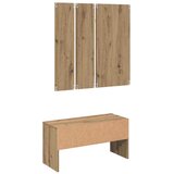  Set namještaja za hodnik Umjetničko izrađeno drvo od hrasta | shoptok.hr