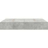  Postelja z Dodatnim Prostorom za Shranjevanje Betonsko siva Beton, (22051144) | Shoptok.si