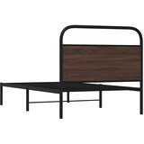  Okvir kreveta bez madraca smeđa boja hrasta 100 x 200 cm drveni | shoptok.hr
