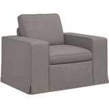 SOFA 2 pcs Sivo-smeđa Metal | shoptok.hr