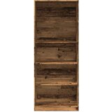 vidaXL Garderobna omara starinski les 80x50x200 cm inženirski les | Shoptok.si