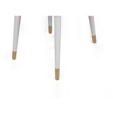 Woody Fashion Hugo-404 V2 BeigeWhite Gold Chair Set (2 Pieces) | Eponuda.com
