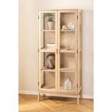 Actona Vitrina v hrastovem dekorju 80x180 cm Linley – | Shoptok.si