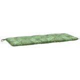  Jastuk za vrtnu klupu s uzorkom lišća 120x50x7 cm od tkanine | shoptok.hr