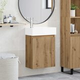  Jedinstveni ormar za kupaonicu s umivaonikom Hrast artisan | shoptok.hr