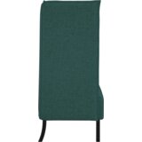 vidaXL sofa z visokim naslonom temno zelena 109x56x121 cm tkanina | Shoptok.si