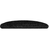  Prostirke za stepenice 20 kom 65x21x4 cm Crne poluokrugle velike | shoptok.hr