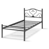 Hanah home krevet K50 black (100 x 200)
