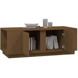  Klubska mizica medeno rjava 110x50x40 cm trdna borovina, (20714435) | Shoptok.si