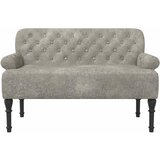  Ljubavni kauč s gumbima Svjetlosiva 120 x 65 x 78 cm | Eponuda.com