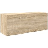 Maison Chic Kopalniška stenska omarica - Kopalniške omarica sonoma hrast 80x25x30 cm inž. les iu1334, (22063987) | Shoptok.si