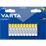 Varta baterije Energy LR03 Alkalna AAA 1,5V (10 kos) | Shoptok.si