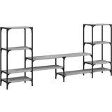 Maison Chic TV omarica - TV enota - Televizijska omarica siva sonoma 206,5x28,5x95 cm inženirski les, (21699979) Cene