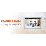 Ltc LXKTCBM video baby monitor s kamerom, IPS zaslonom 3,5&amp;quot;, noćnim načinom i senzorom temperature Slike