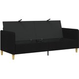 SOFA s pohranom Crna 192 x 78 x 87 cm Poliester | shoptok.hr