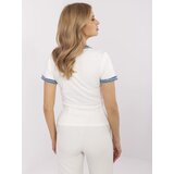Vinceotto T-shirt-NM-TS-V8319.95-ecru | Shoptok.si
