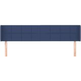  Uzglavlje s ušima plavi 163x16x78/88 cm od tkanine | shoptok.hr