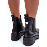 Boto Women's Leather Ankle Boots with Decorative Black Lobb | ePonuda.com