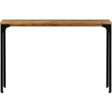  Konzolni stol od masivnog obnovljenog drva 120 x 35 x 76 cm | shoptok.hr
