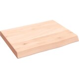  Zidna polica 40x30x(2-4) cm neobrađena masivna hrastovina | Eponuda.ba