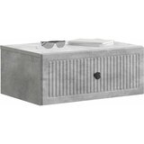  Noćni ormar s ladicama 2 pcs Betonska siva 49 x 34,5 x 20 cm | shoptok.hr