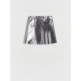 Reserved - GIRLS` SKIRT - tamnosivo Cijene