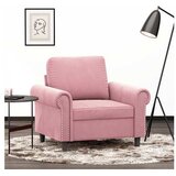 vidaXL Fotelja ružičasta 60 cm baršunasta | shoptok.hr