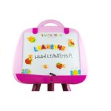  Velika magnetna ploča na stalku sa slovima i brojevima - roza | shoptok.hr