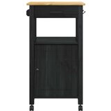  Kuhinjski kolica Jednobojno Crna | shoptok.hr