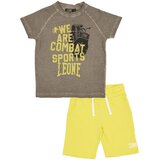 Leone 1947 Otroški kompleti Boy T-Shirt + Bermuda Street Siva | Shoptok.si