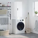 Maison Chic Stenska omarica - Zidna omarica bela 34,5x34x90 cm iu825, (22063517) | Shoptok.si