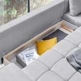 CARRYHOME sedežna garnitura, tkanina sivobež | Shoptok.si