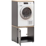 MID.YOU OMARICA ZA PRALNI STROJ antracit, barve hrasta | Shoptok.si