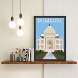 Wallity uramljena slika Taj Mahal, 35x45 cm | ePonuda.com