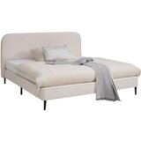Livetastic OBLAZINJENA POSTELJA 180 cm x 200 cm , les, kovina, tekstil naravne barve | Shoptok.si