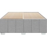  Okvir za krevet bez madraca svjetlosivi 140 x 190 cm od tkanine | shoptok.hr