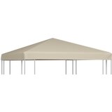 vidaXL Pokrov za sjenicu 310 g/m² 3 x 3 m bež Cijene