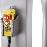  Večnamensko dvigalo, jeklen, nosilnost 300 kg, z 2 nosilnima kolesoma | Shoptok.si