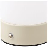 House Nordic Bijela/smeđe-siva metalna stolna lampa s plastičnim sjenilom (visina 18 cm) Ashford – | shoptok.hr