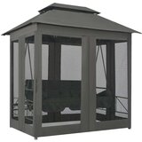  Zunanja gugalnica s streho antracitna 220x160x240 cm jeklo - - antracit siva - 4,3 - N/A - 2025- | Shoptok.si