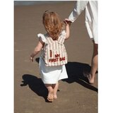 Childhome ruksak My First bag, Stripes Nude/Terracotta | shoptok.hr