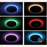 Ksix DUO stropna svjetiljka SmartLED, 42 cm, 24 W, 2.450 lumena, RGB-CCT, WiFi | shoptok.hr