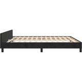  Okvir za krevet s uzglavljem crni 180x200 cm baršunasti | shoptok.hr