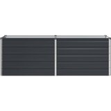  Povišeni vrtni krevet Antracit 160 x 40 x 55 cm | shoptok.hr